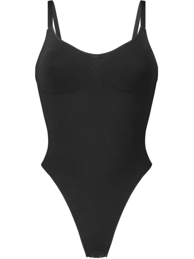 Teep Corrigerende Body String – Corrigerende String Dames – Corrigerend Ondergoed Dames – Shapewear Dames – Zwart –
