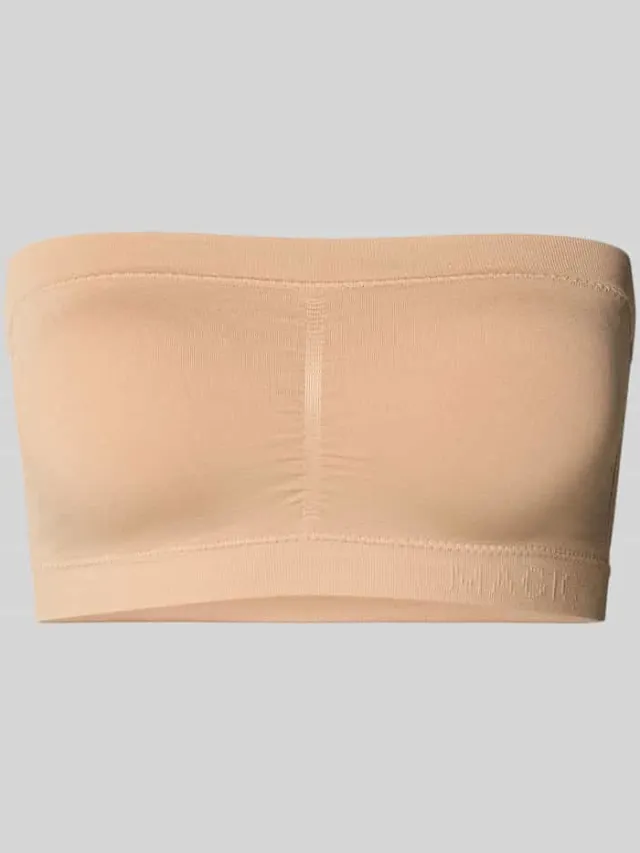 MAGIC Bodyfashion Bandeautop met effen design Beige