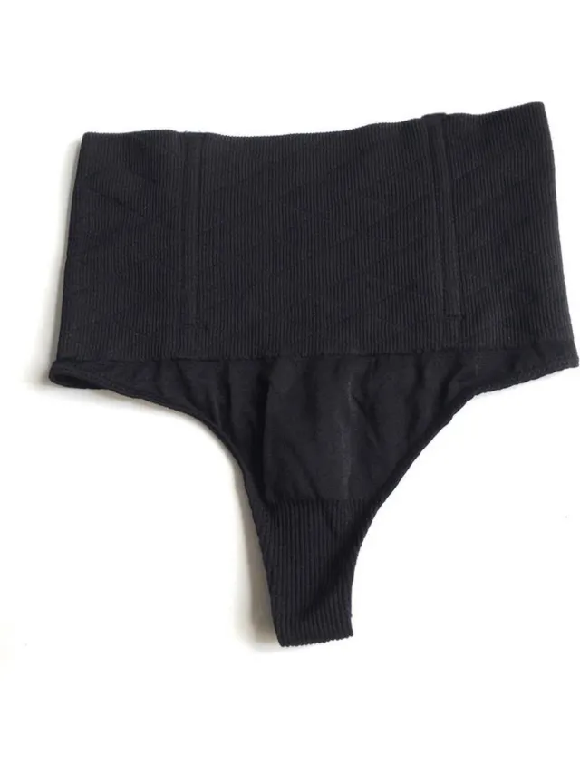 Bodysuit - Shapewear - Corrigerend ondergoed - High-waist - Corrigerende body dames - Zonder pijpen - Met baleinen - Elastisch - Zwart - Jonyx
