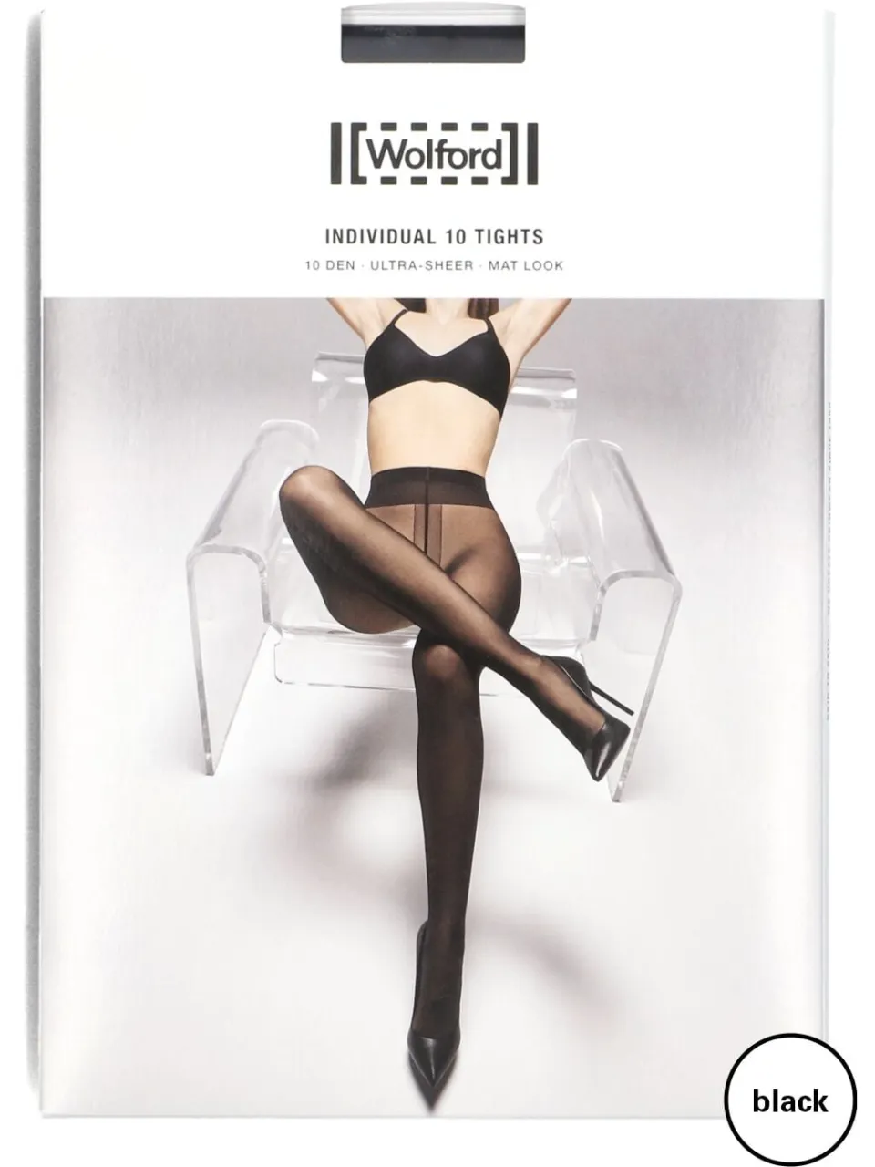 Wolford Individual 10 panty zwart
