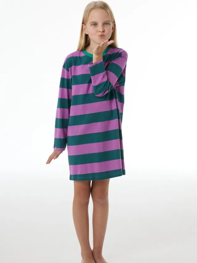 Schiesser Nachthemd Nachtkleding bessenrood
