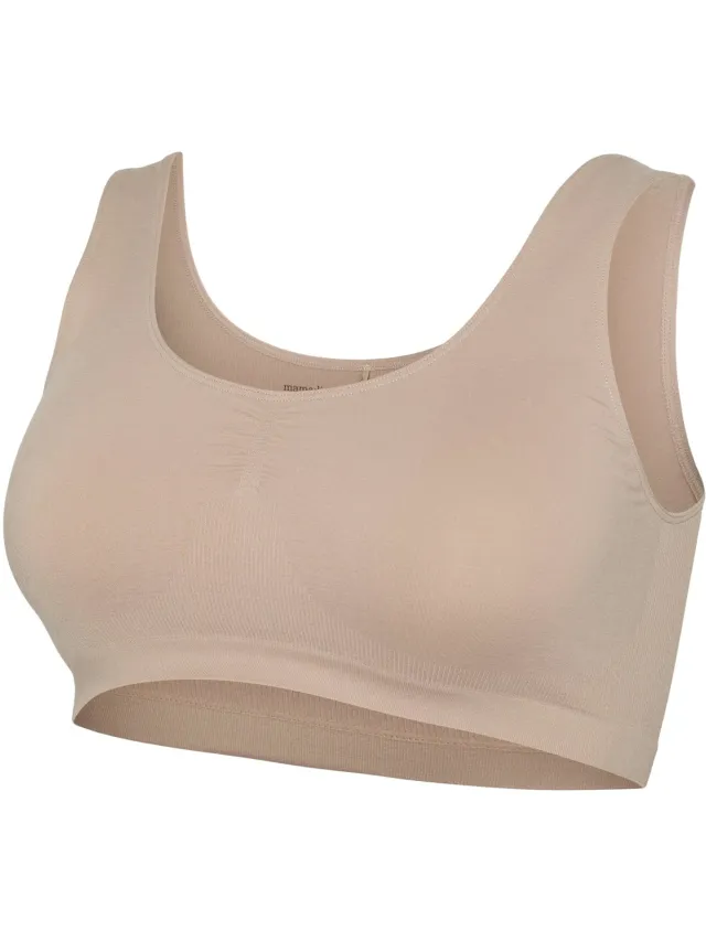 Mamalicious Mama Licious BH MLHEAL 2-pack beha Rugby Tan