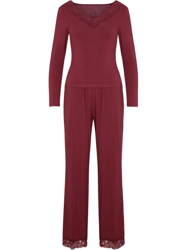 Hunkemöller Pyjama Set Rood