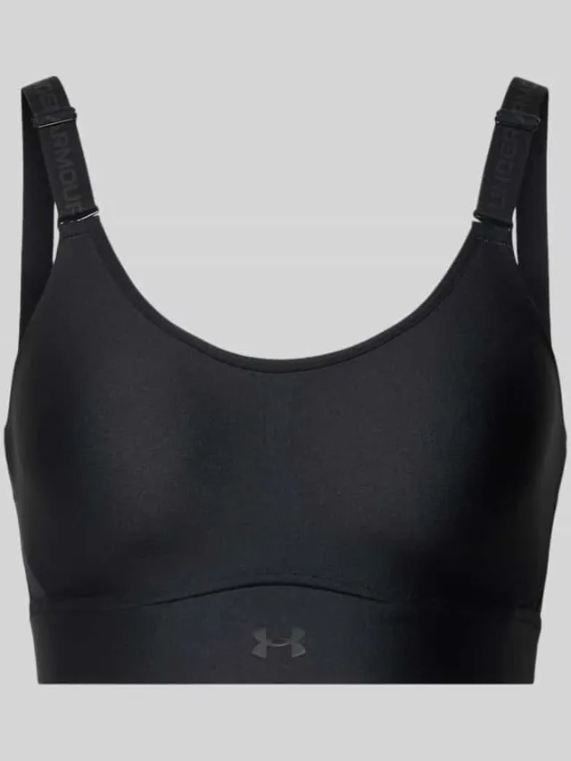 Under Armour Regular fit sportbeha met logoprint Model 'Infinity' Zwart