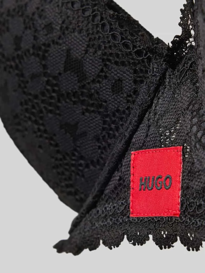Hugo bh met kant model 'SAVANA PUSH-UP' zwart, foto 3