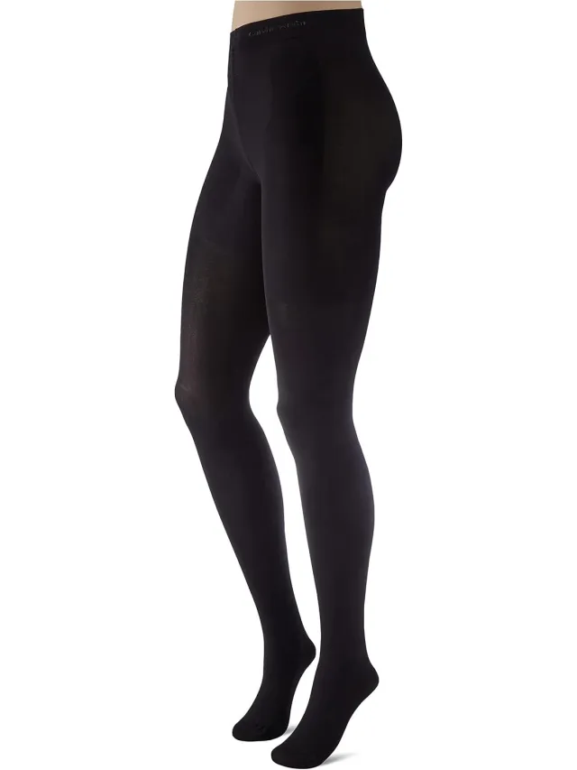 Calvin Klein Shaper 100 Deniers Panty Zwart S Vrouw Black