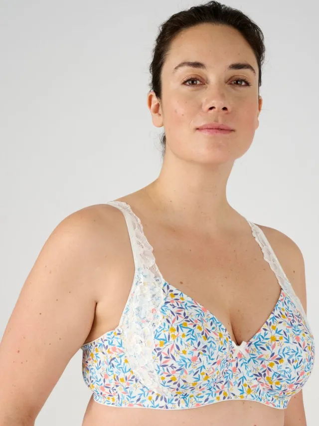 Damart Beugelbeha - Dames - Blauw - 100