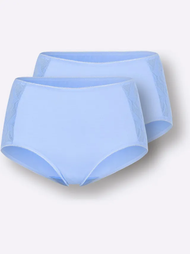 tailleslip ijsblauw set van 2, foto 2