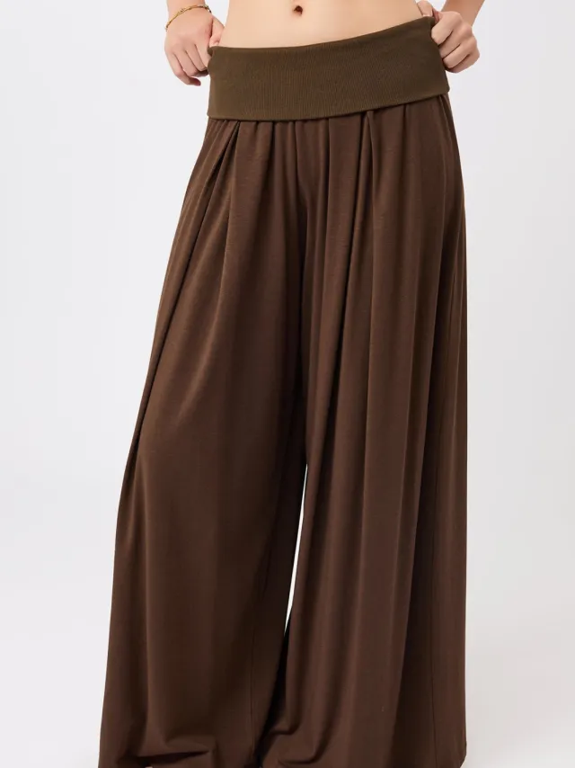 mandala dames vegan Loungebroek Mandala Wilderness Bruin