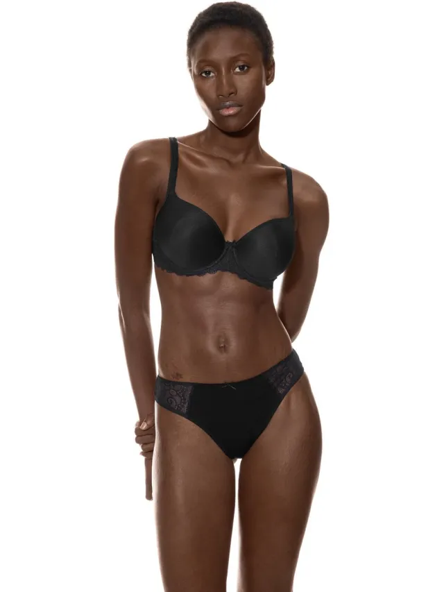 Mey Damen Spacer-Beha Serie Amorous Schwarz