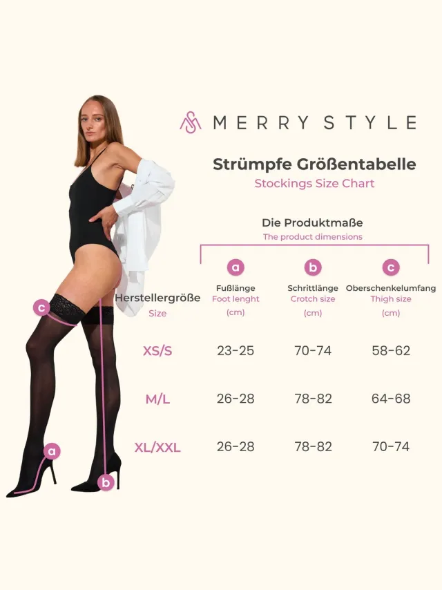 Merry Style MS-GB-799 Dames Hold-Up Kousen - 40 Denier - licht glanzend - elastisch - Polyamide - Rood Blauw