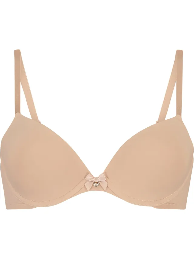 Hunkemöller Voorgevormde push-up BH plunge - beige tan