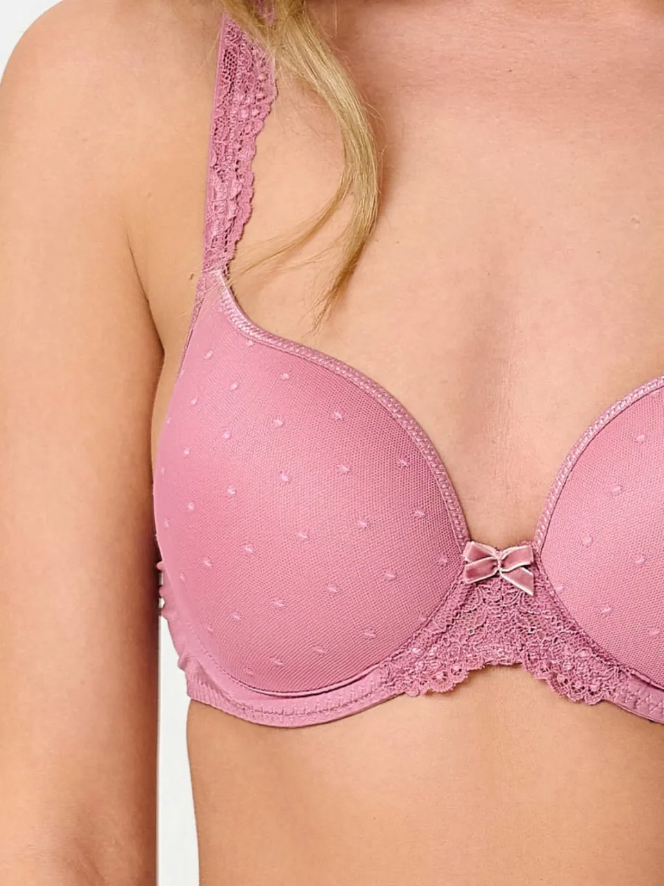 Lingadore Daily voorgevormde t-shirt-bh met beugel roze, foto 4