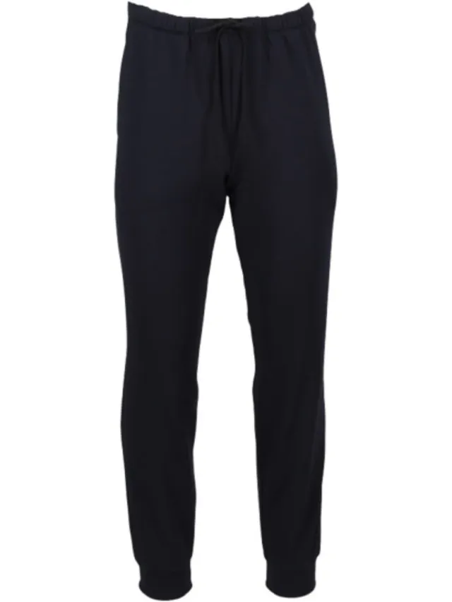 Ringella Katoenen dames lounge broek zwart Ringella - Zwart - Maat - 48