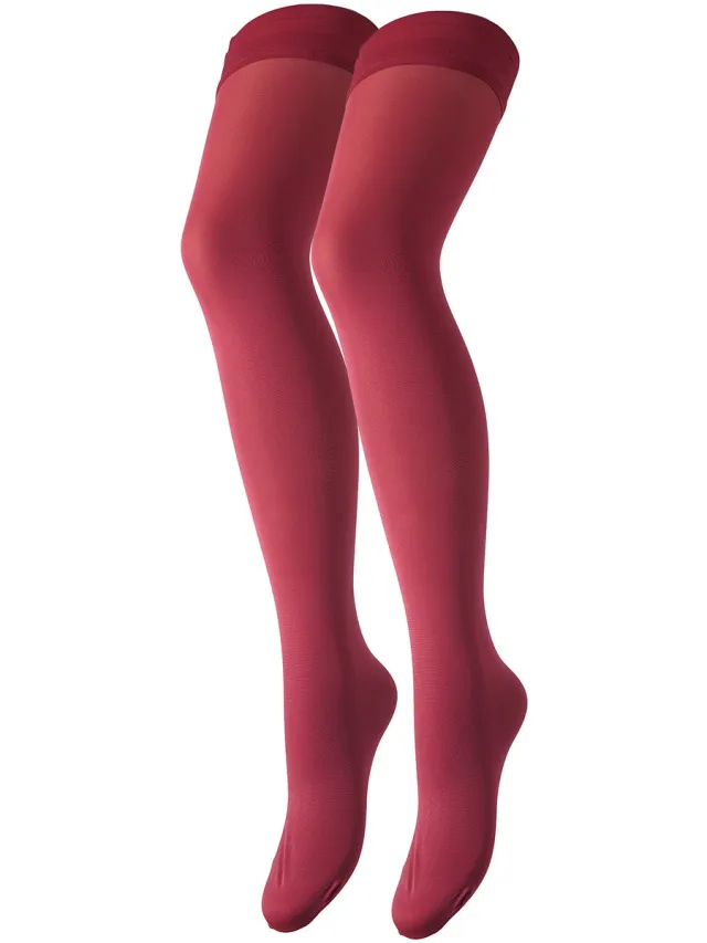 Trasparenze Panty’s/Kousen Trasparenze Autoreggente 70 Denari Miranda Rood