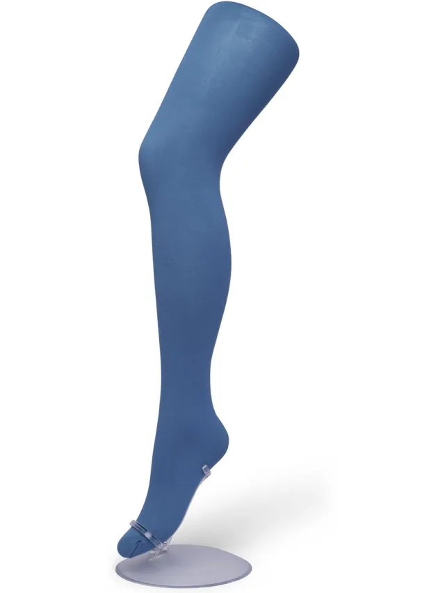 Bonnie Doon Opaque Comfort Panty 70 Denier Blauw Dames maat 36/38 S - Extra brede Comfort Boord - Tekent Niet - Kleedt Mooi af - Mat Effect - Gladde Naden - Maximaal Draagcomfort - Blue Ashes - BN161912.146