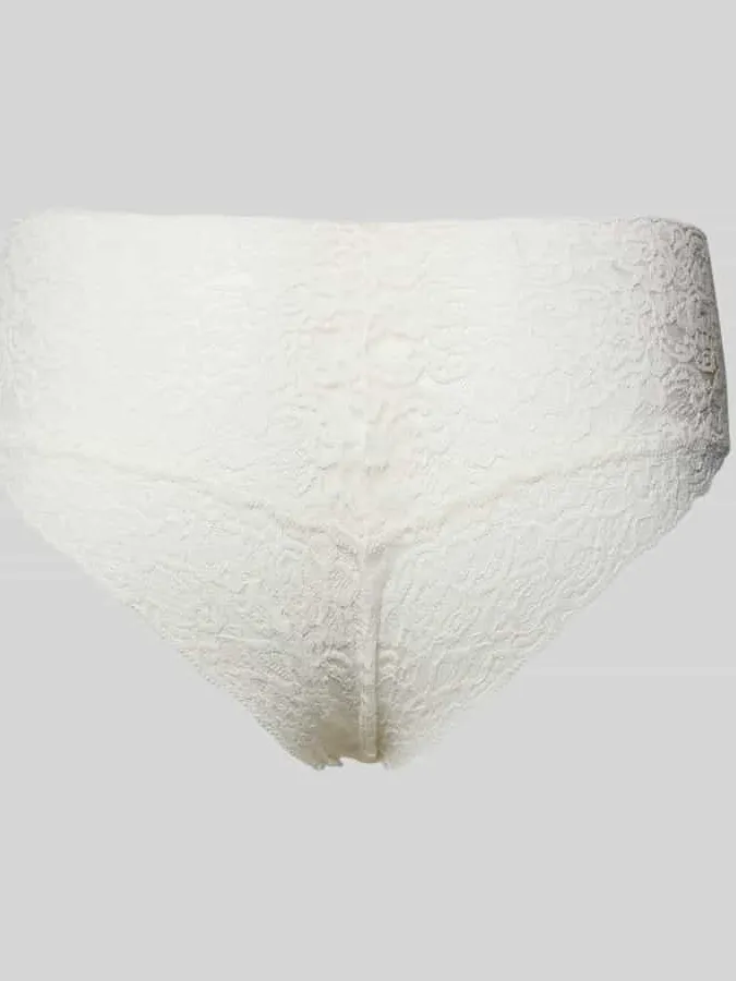 Dorina Slip van kant in comfortabel design in een set van 3 stuks, model 'LANA' rietgroen, foto 2