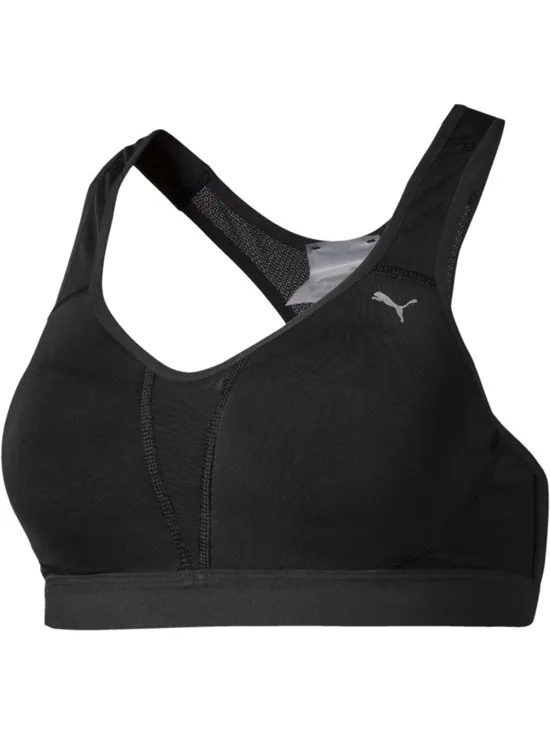 Puma Get Fast Bra H Sportbeha - PUMA Black Zwart