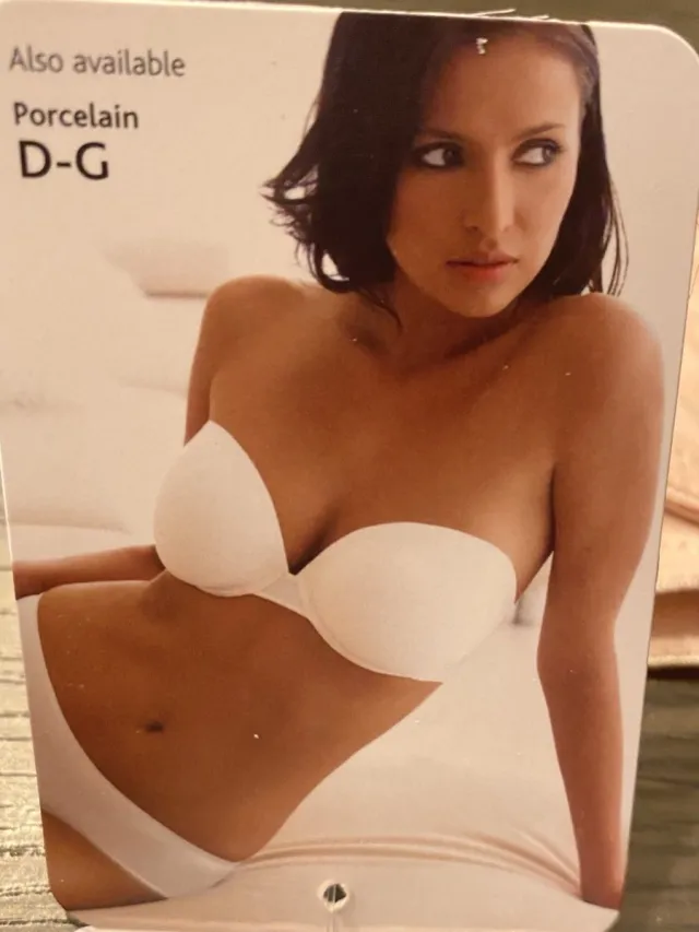 Panache Superbra Panache Lingerie Superbra BH - strapless - voorgevormd - D-H cup - wit