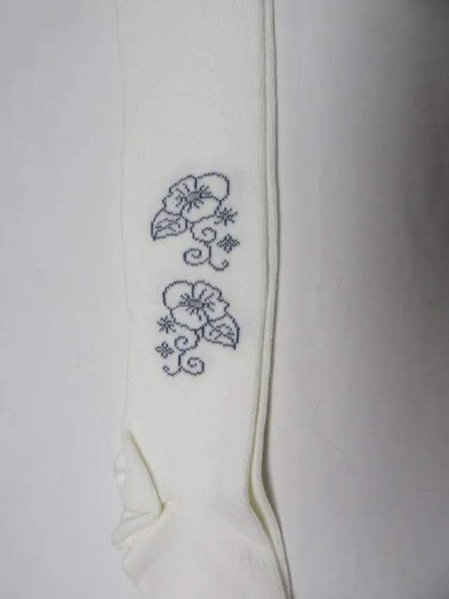 Noukie's , panty , collant , gebroken wit bloem, 4 jaar / 25