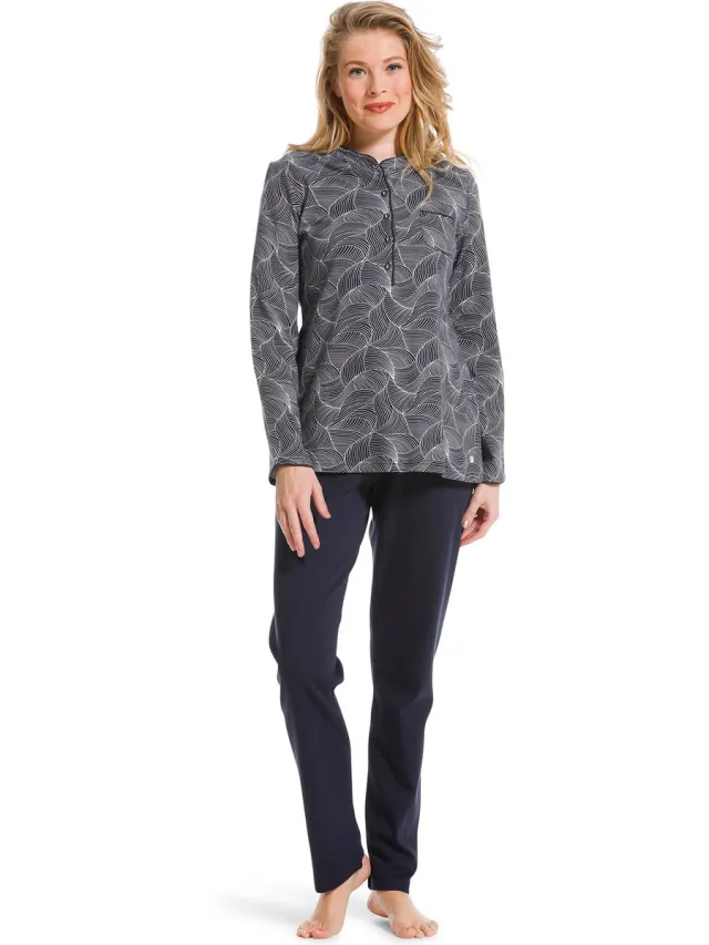 Pastunette Grafic – Pyjama – 20222-178-4 – Dark Blue - 42