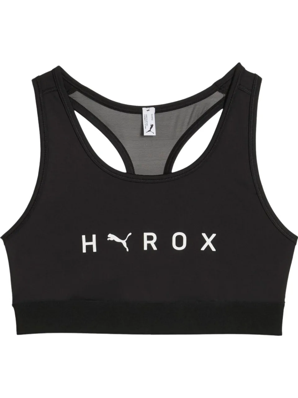 Puma x Hyrox sport-bh medium support - zwart, foto 2