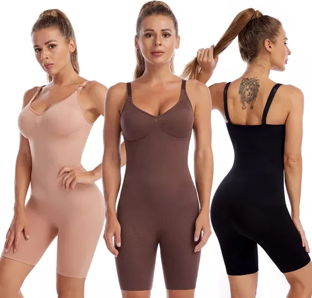 Wow Peach Full Bodysuit plas gat- Seamless - Shapewear - Shaper - Corrigende ondergoed - Butt & Chest Lift - Nude - Maat: X-Large