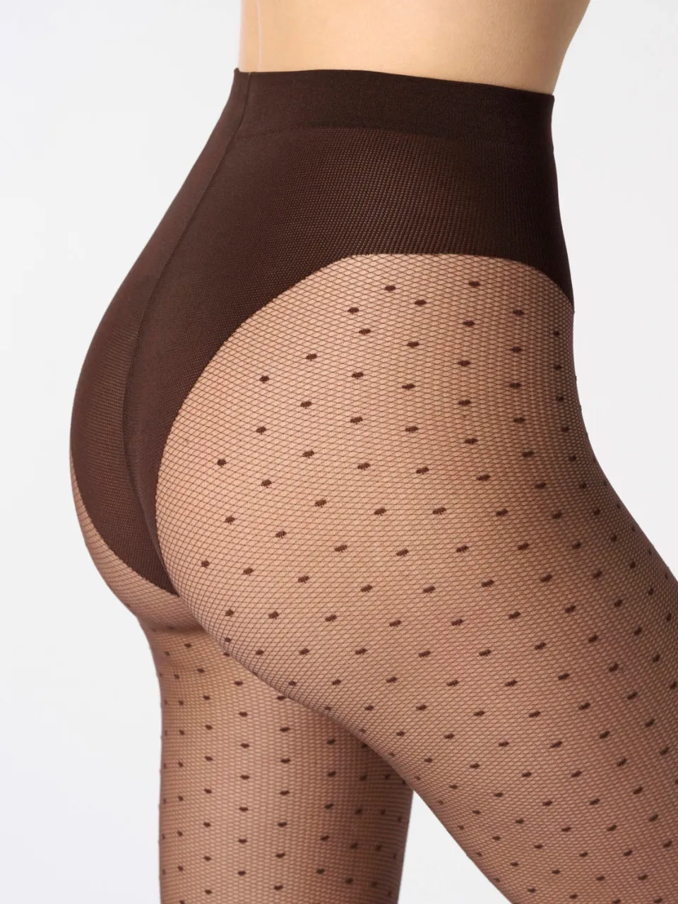 Oroblu Plumetis panty 30 denier bruin, foto 3