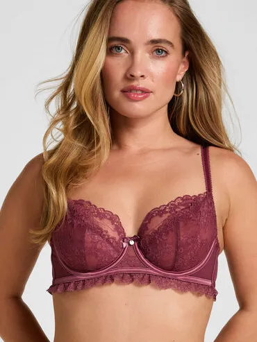 Hunkemöller Niet-Voorgevormde Beugel Bh Naomi Paars