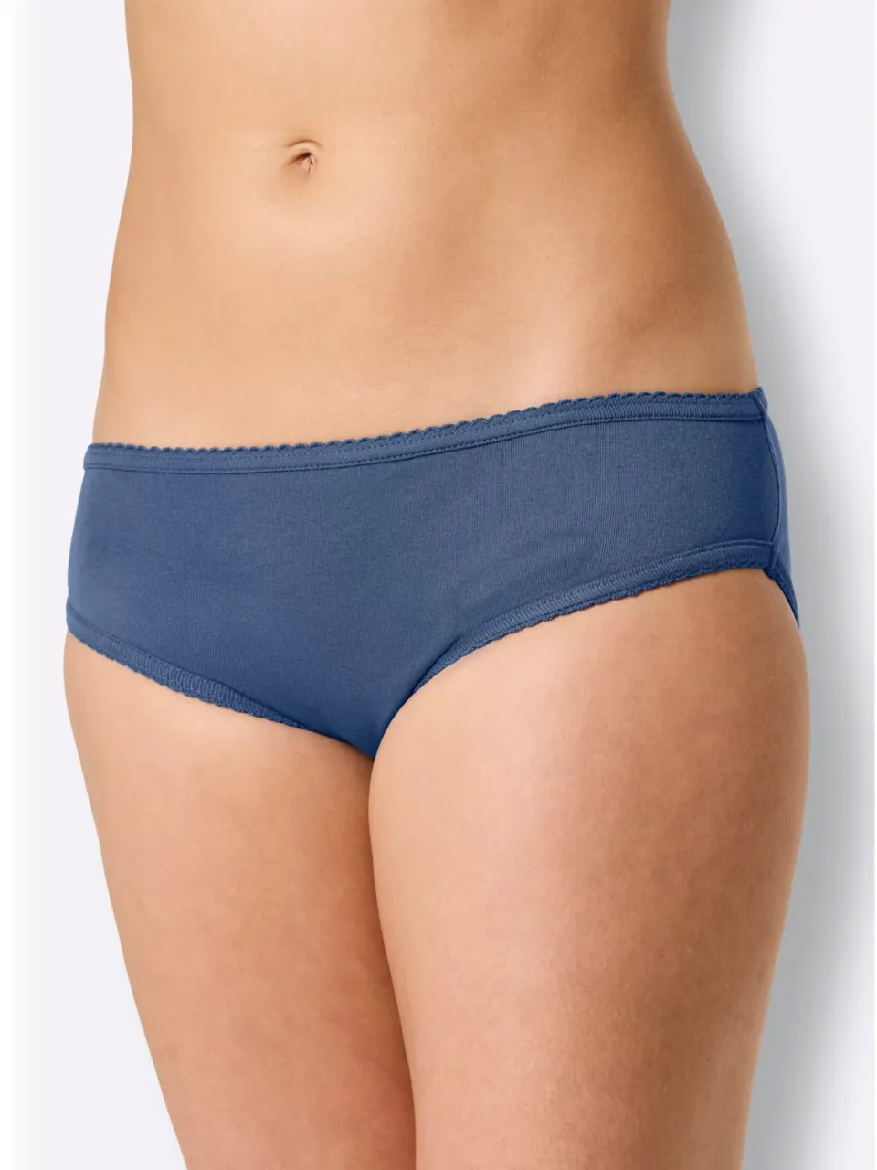 bikinislip marine, jeansblauw en mint marine + jeansblauw + mint