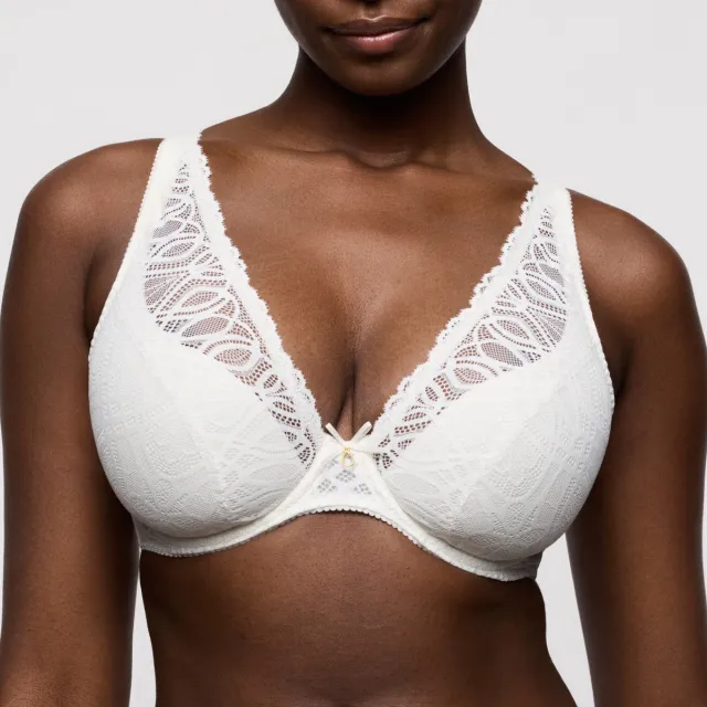 PrimaDonna Salerno Plunge Bh Halve Mousse Cups 0163532 Natuur - maat EU 80D / FR
