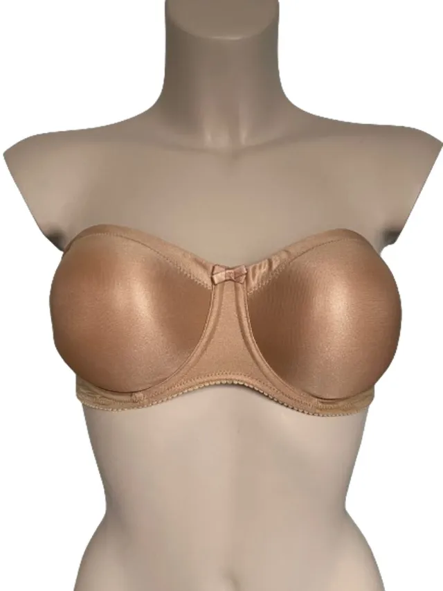PrimaDonna Satin Strapless Bh 0161331 Cognac - maat EU 90D / FR Huidskleur