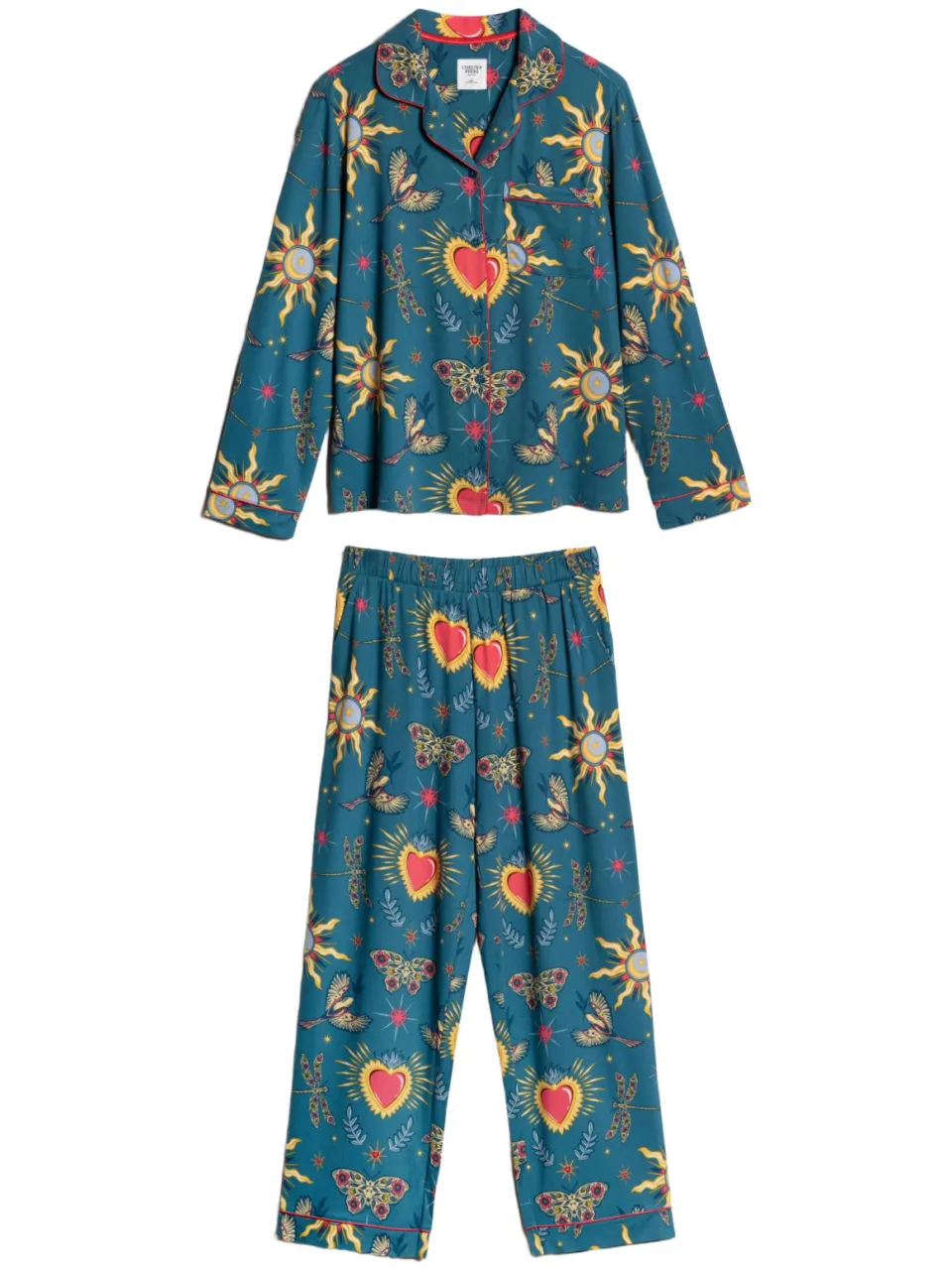 Chelsea Peers pyjamaset petrol, foto 2