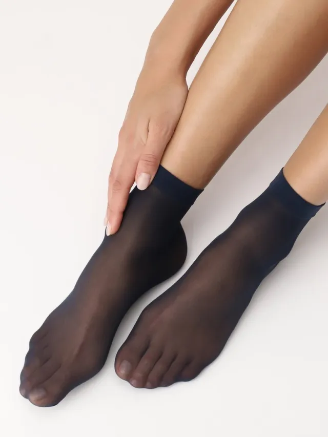Oroblu DMB PETIT 20 anklet 20 den lycra blauw
