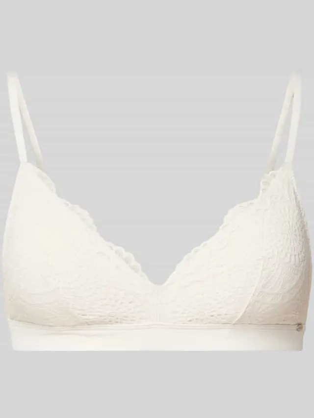 SKINY Beha met kant Offwhite