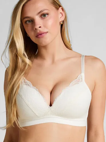 Hunkemöller Voorgevormde bh zonder beugel Sophie Wit