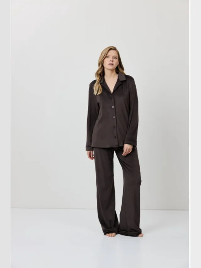 Aruelle Arya Dames Pyjama Brown Bruin