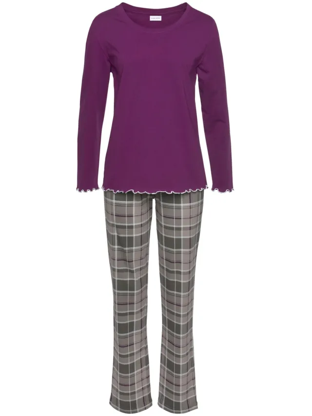 Pyjama bessenrood