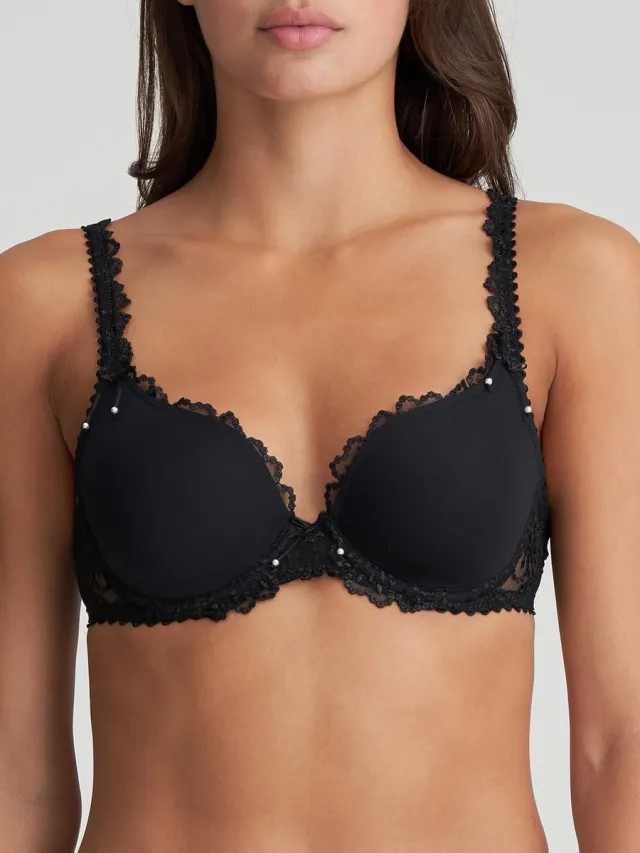 Marie Jo Jane Voorgevormde Beugel Bh 0101336 Zwart - maat EU 80A / FR