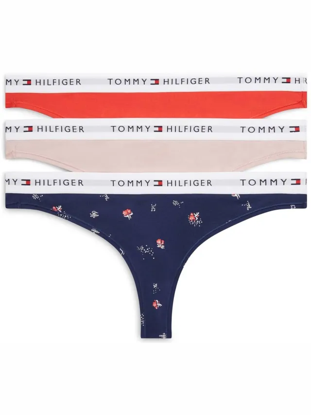 Tommy Hilfiger 3 Pack Thong multicolour