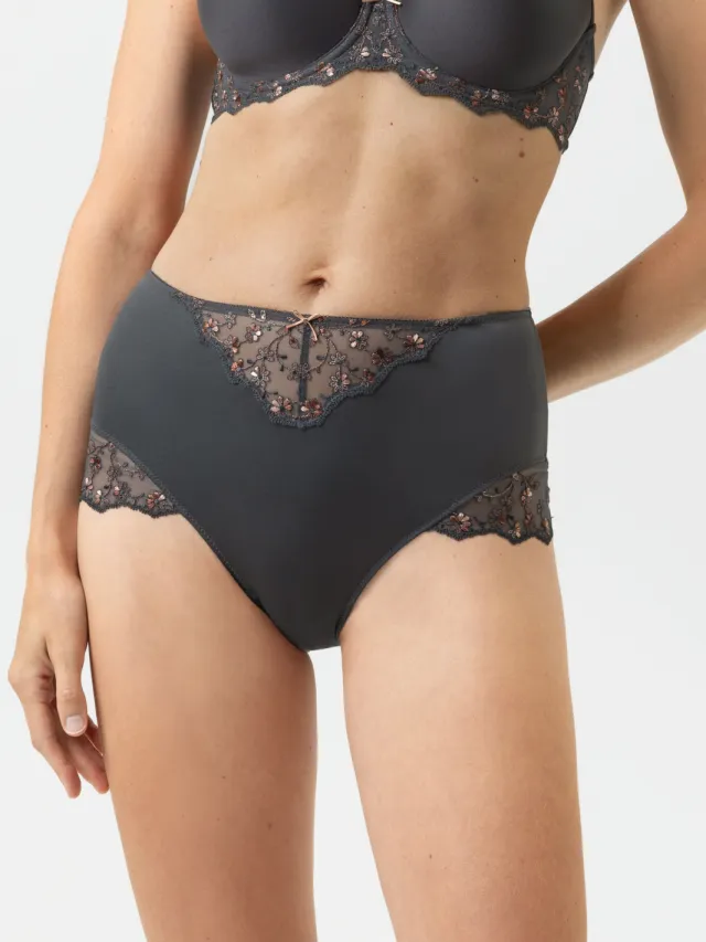 Mey Taille slip Serie Delightful Thunder Grey grijs