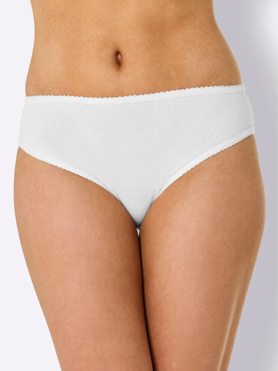 bikinislip wit