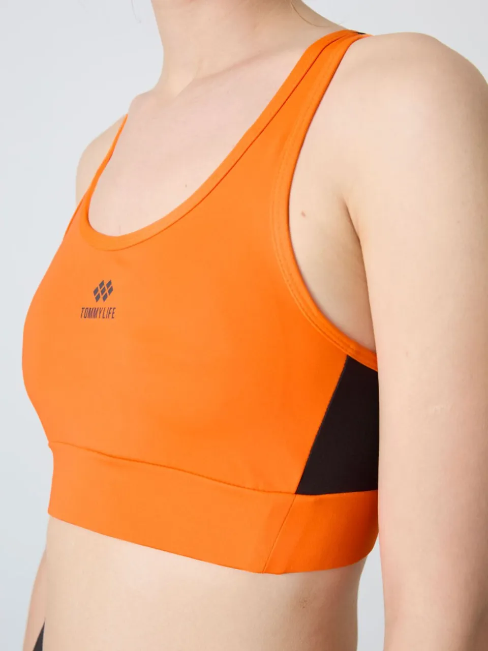 Tommy Life Aansluitend mouwloos cropped sporttopje veelkleurig, foto 2