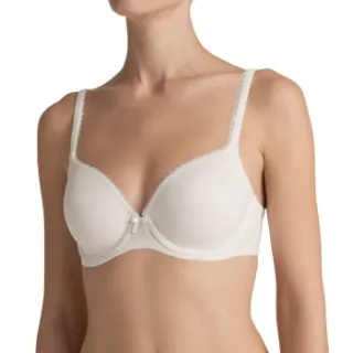 Triumph Perfectly Soft WHP t-shirt-bh wit Zwart,Wit,Beige