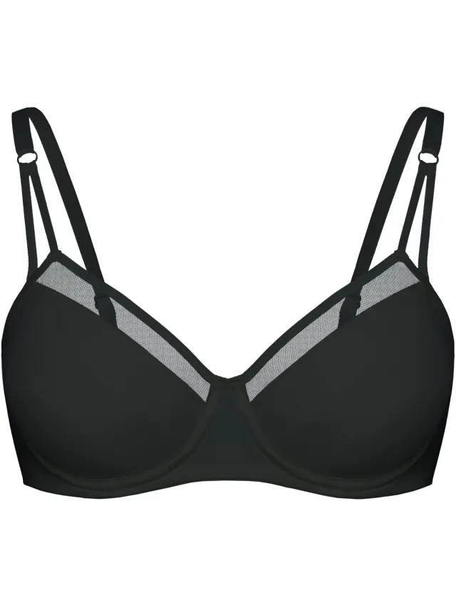 ESOTIQ Essential - Push-upbeha - Zwart - 80B - Kassidy-constructie