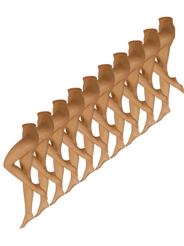 nur die Panty Zijde fijn 15 DEN Brons