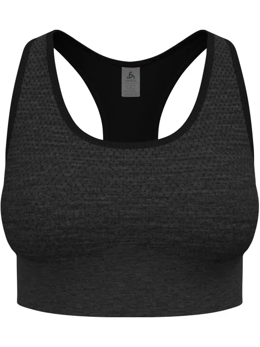 Odlo Seamless Medium Padded sportbeha zwart
