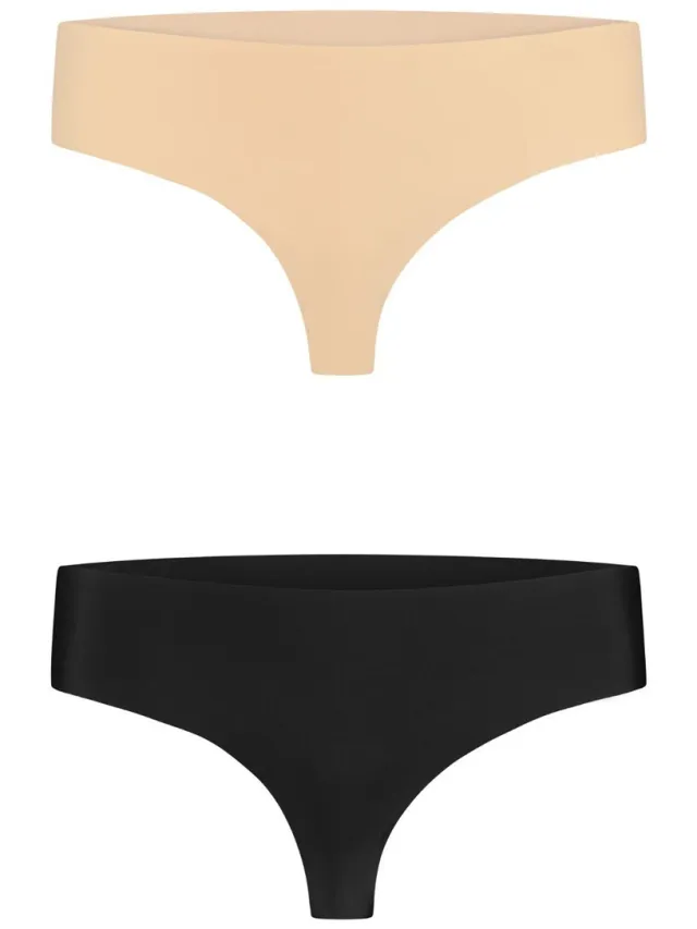 Bye Bra Strings Bye Bra Pak x2 strings Invisible Multicolour