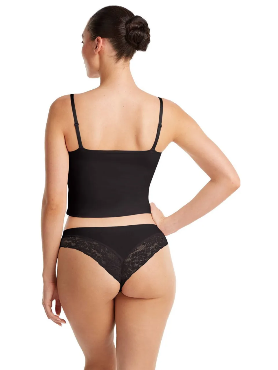 Ten Cate Secrets brazilian met kant zwart, foto 3