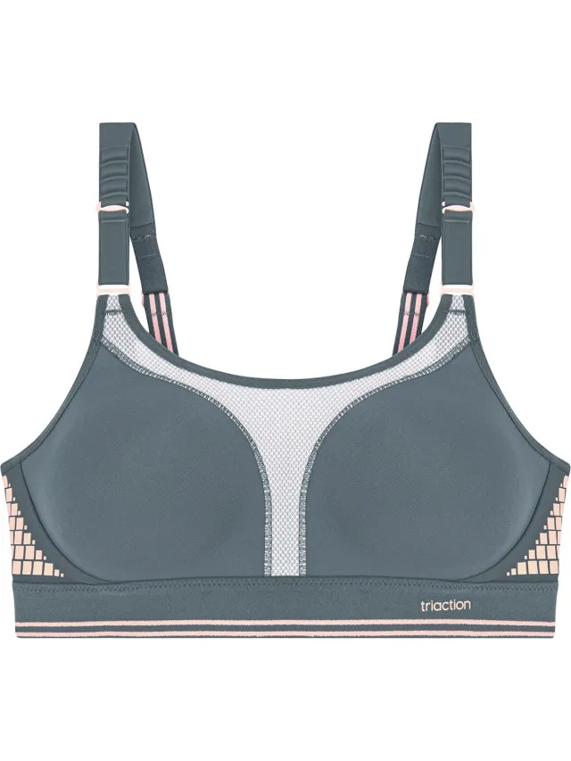 Triumph Bügelloser BH Triaction Extreme Lite Grijs